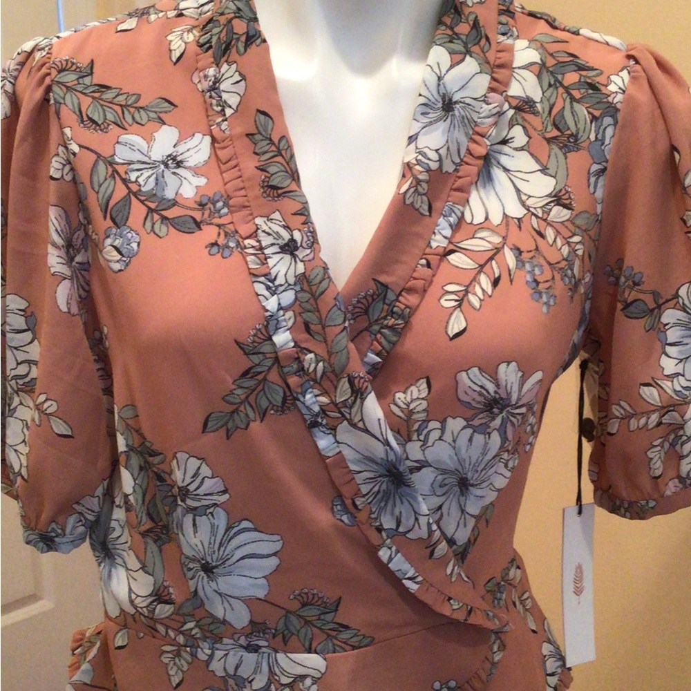 June & Hudson floral jacket